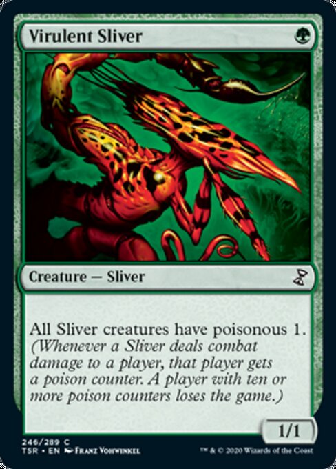 Virulent Sliver (Time Spiral Remastered) Near Mint