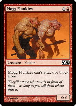 Mogg Flunkies (Magic 2013 Core Set) Near Mint Foil