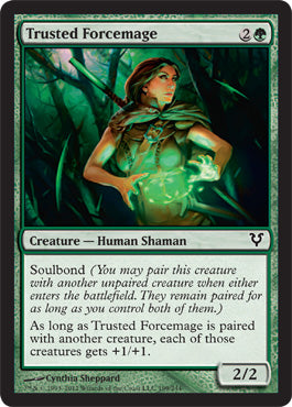 Trusted Forcemage (Avacyn Restored) Light Play