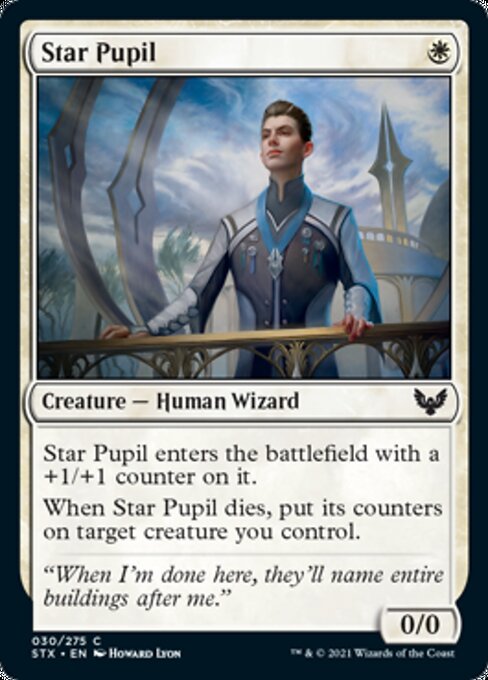 Star Pupil (Strixhaven) Near Mint Foil