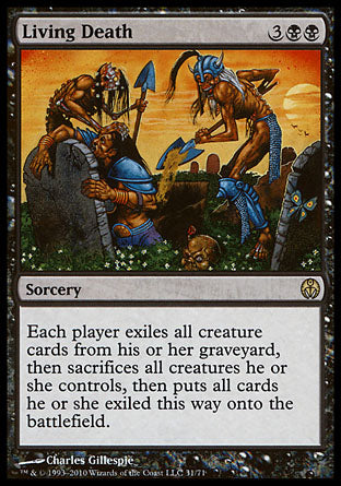 Living Death (Duel Decks: Phyrexia vs The Coalition) Medium Play