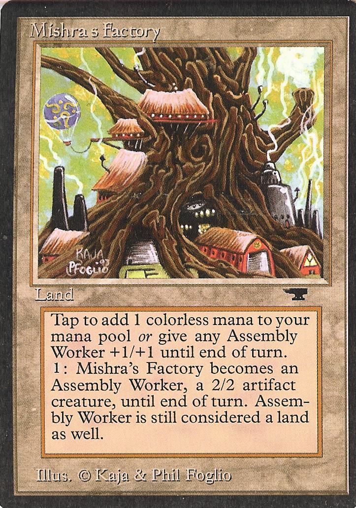 Mishra's Factory (Spring) (Antiquities) Heavy Play