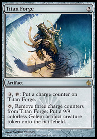Titan Forge (Mirrodin Besieged) Light Play