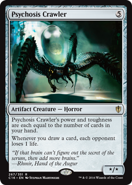 Psychosis Crawler (Commander 2016 Edition) Near Mint