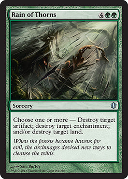 Rain of Thorns (Commander 2013 Edition) Medium Play