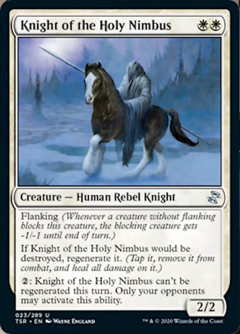 Knight of the Holy Nimbus (Time Spiral Remastered) Near Mint