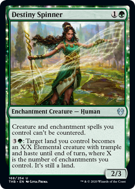 Destiny Spinner (Theros Beyond Death) Near Mint Foil