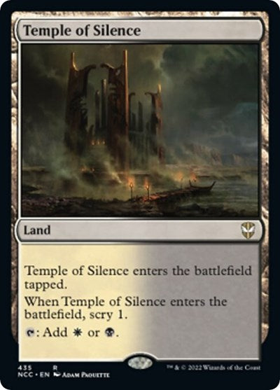 Temple of Silence (Commander: Streets of New Capenna) Near Mint