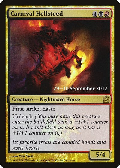 Carnival Hellsteed (Promos: Prerelease Cards) Light Play Foil