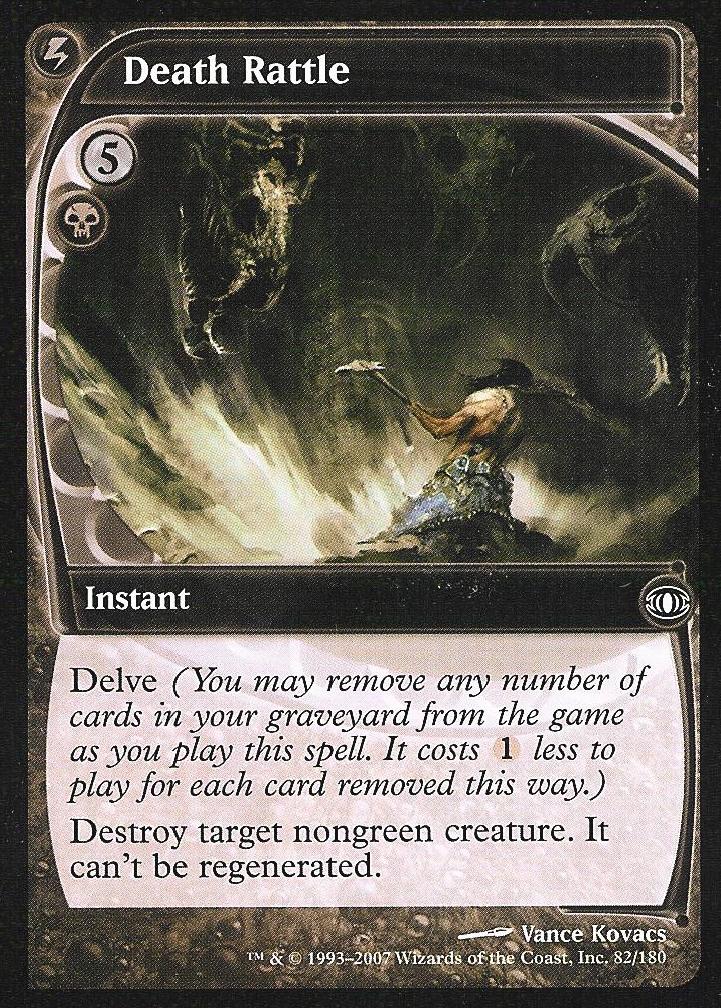 Death Rattle (Futuresight) Medium Play