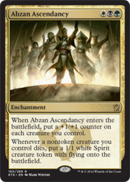 Abzan Ascendancy (Khans of Tarkir) Near Mint Foil