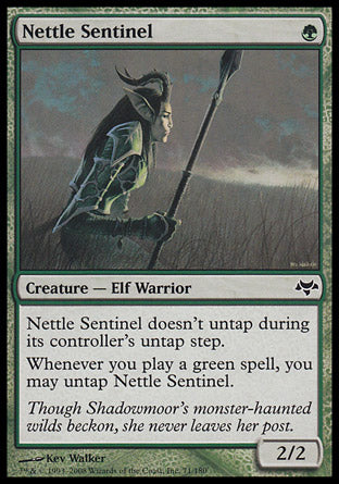 Nettle Sentinel (Eventide) Light Play Foil
