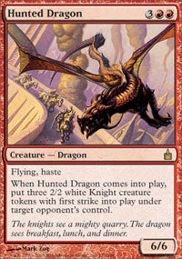 Hunted Dragon (Ravnica) Medium Play