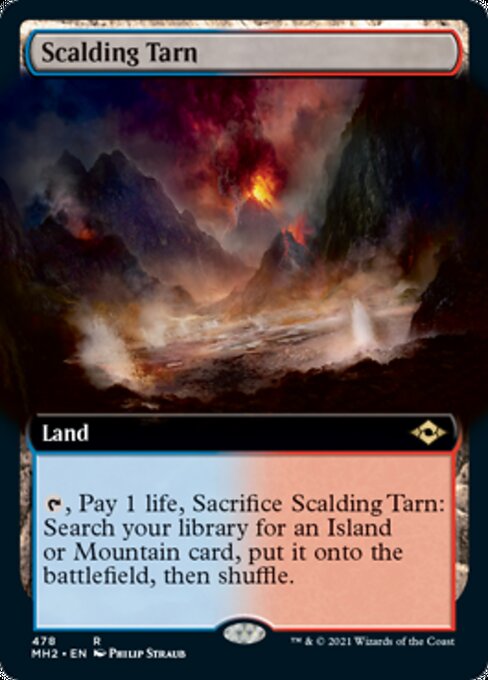 Scalding Tarn (Extended Art) (Modern Horizons 2) Near Mint Foil