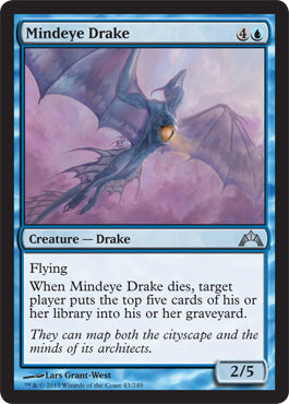 Mindeye Drake (Gatecrash) Near Mint Foil