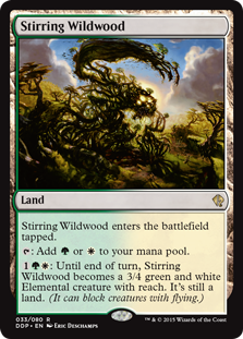 Stirring Wildwood (Duel Decks: Zendikar vs Eldrazi) Near Mint