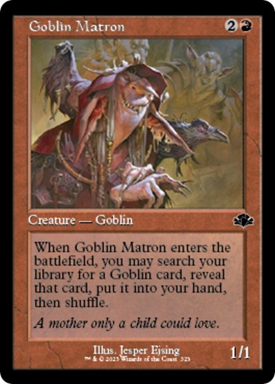 Goblin Matron (Retro Frame) (Dominaria Remastered) Near Mint Foil