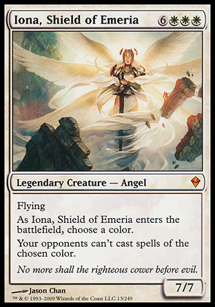 Iona, Shield of Emeria (Zendikar) Medium Play