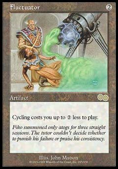 Fluctuator (Urza's Saga) Near Mint