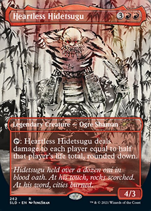 Heartless Hidetsugu (Secret Lair) Near Mint Foil