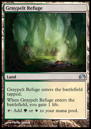 Graypelt Refuge (Planechase 2012) Near Mint