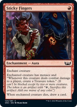 Sticky Fingers (Streets of New Capenna) Near Mint Foil