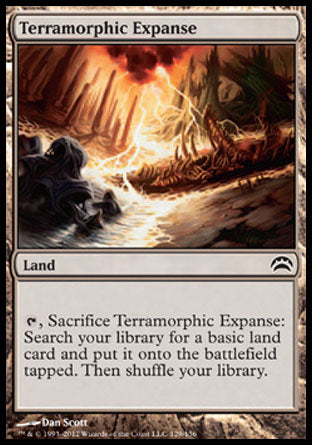 Terramorphic Expanse (Planechase 2012) Medium Play