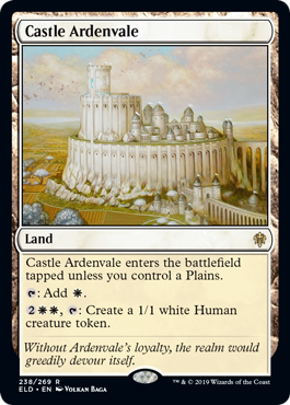 Castle Ardenvale (Throne of Eldraine) Near Mint