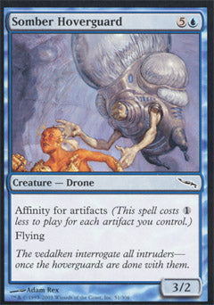 Somber Hoverguard (Mirrodin) Medium Play Foil