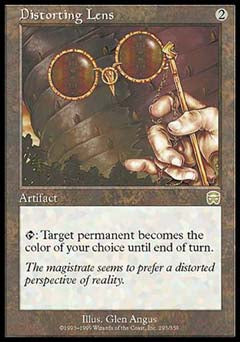 Distorting Lens (Mercadian Masques) Medium Play