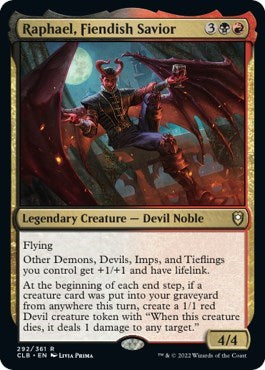 Raphael, Fiendish Savior (Commander Legends: Battle for Baldur's Gate) Near Mint
