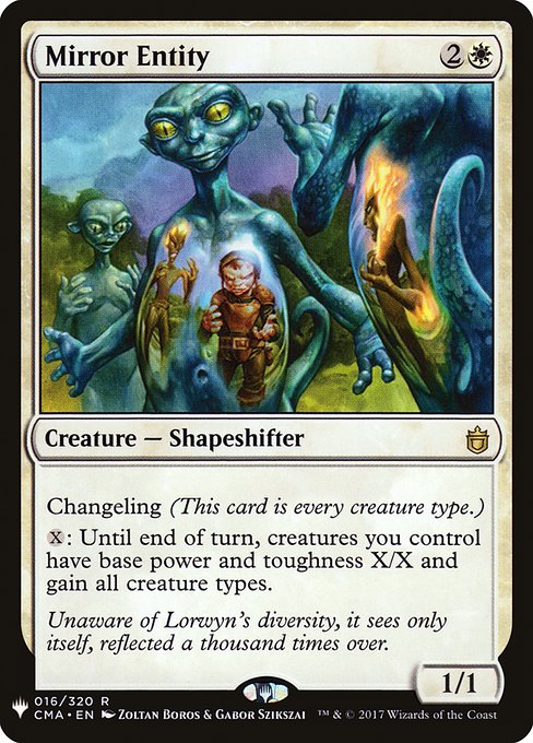 Mirror Entity (Mystery Booster) Light Play