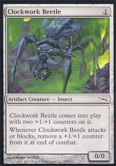 Clockwork Beetle (Mirrodin) Medium Play