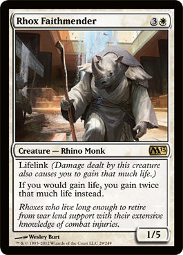 Rhox Faithmender (Magic 2013 Core Set) Near Mint