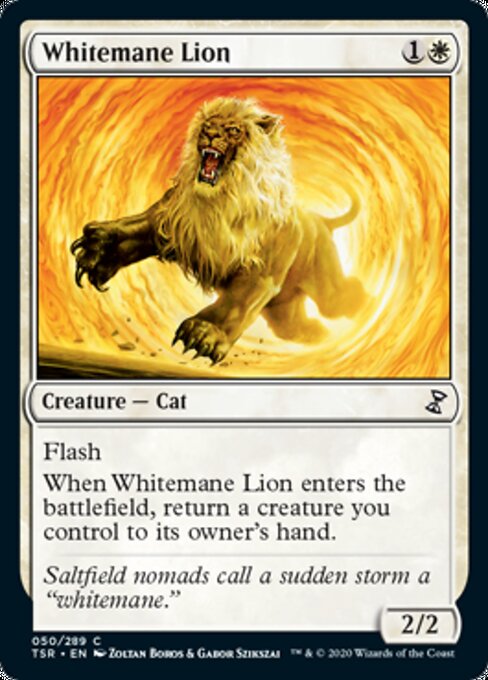Whitemane Lion (Time Spiral Remastered) Near Mint