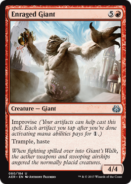 Enraged Giant (Aether Revolt) Medium Play