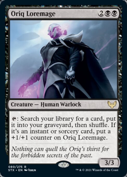Oriq Loremage (Strixhaven) Light Play Foil