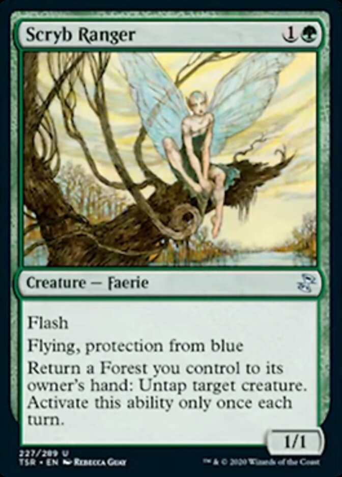Scryb Ranger (Time Spiral Remastered) Near Mint Foil