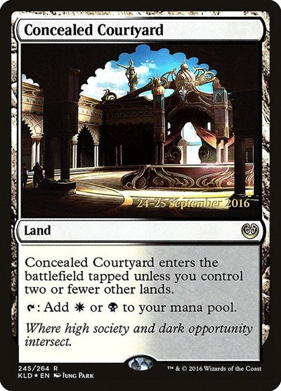 Concealed Courtyard (Promos: Prerelease Cards) Near Mint Foil