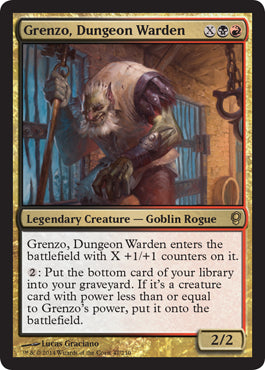 Grenzo, Dungeon Warden (Conspiracy) Light Play