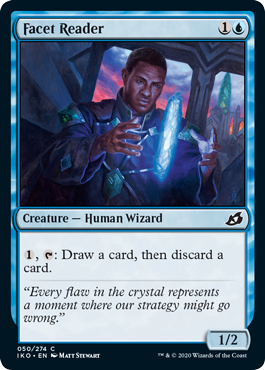 Facet Reader (Ikoria: Lair of Behemoths) Medium Play