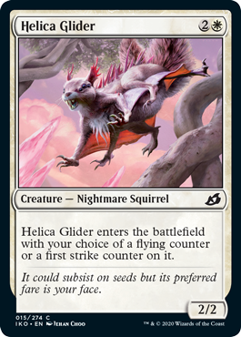 Helica Glider (Ikoria: Lair of Behemoths) Near Mint