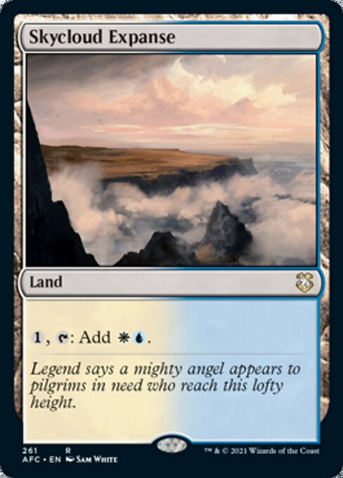 Skycloud Expanse (Commander 2021 Forgotten Realms) Near Mint