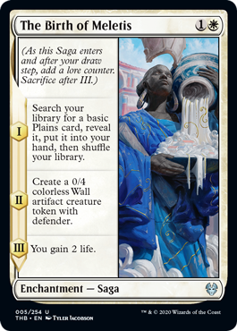 The Birth of Meletis (Theros Beyond Death) Light Play