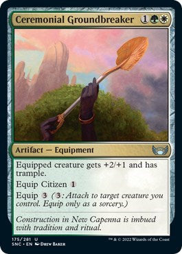 Ceremonial Groundbreaker (Streets of New Capenna) Near Mint