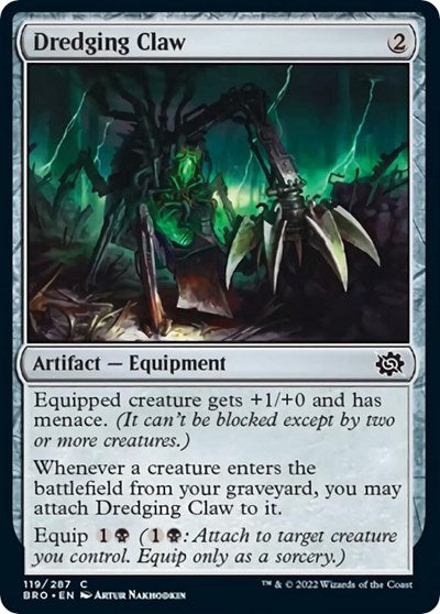 Dredging Claw (The Brothers' War) Near Mint