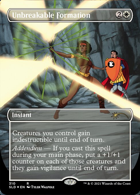 Unbreakable Formation (Secret Lair) Near Mint Foil