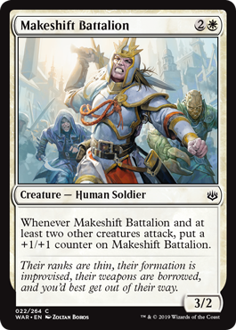 Makeshift Battalion (War of the Spark) Near Mint