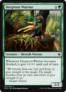 Deeproot Warrior (Ixalan) Near Mint