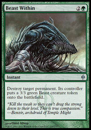 Beast Within (New Phyrexia) Light Play